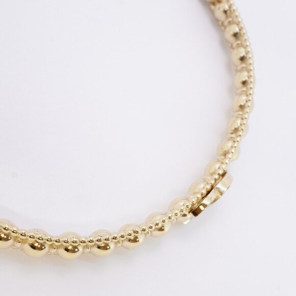 CHANEL Authentic Gold Logo Necklace - Picture 2 of 6